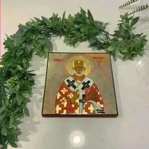 Saint Nicholas The Wonderworker Iconography 8x8